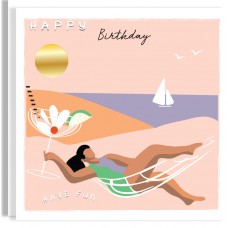 Beach Birthday Card