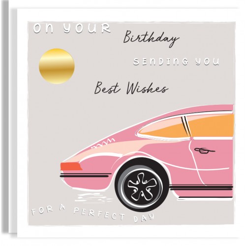 Car 2 Birthday Card
