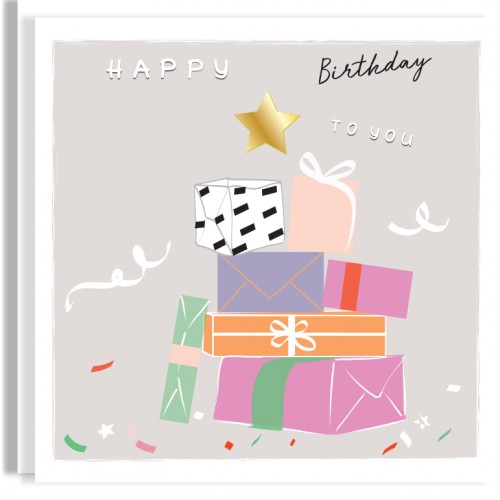 Presents 2 Birthday Card