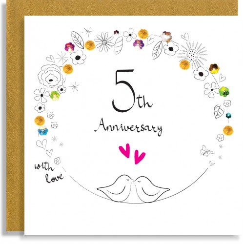 5th Anniversary Birds