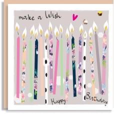 Candles 2 Birthday Card