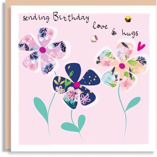 Flowers Birthday Card
