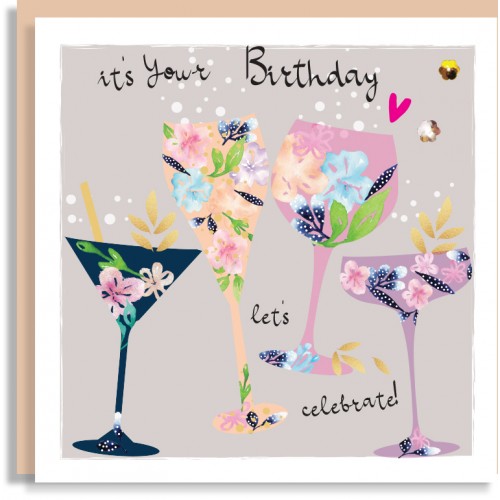 Glasses Birthday Card