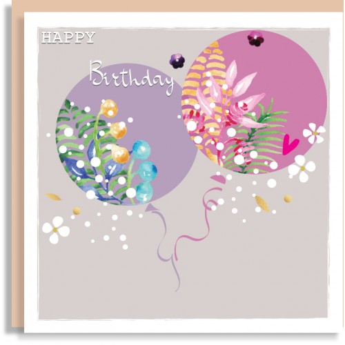 Balloons 2 Birthday Card
