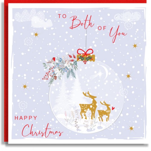 Bauble Stag Both Of You
