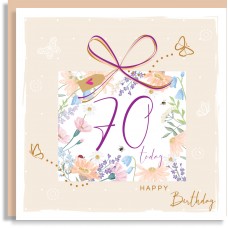Birthday 70 Greeting Card