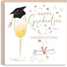 Graduation Glass Card