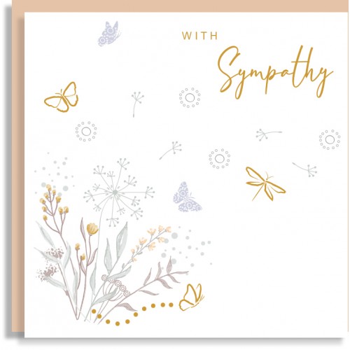 Dandelion Sympathy Card