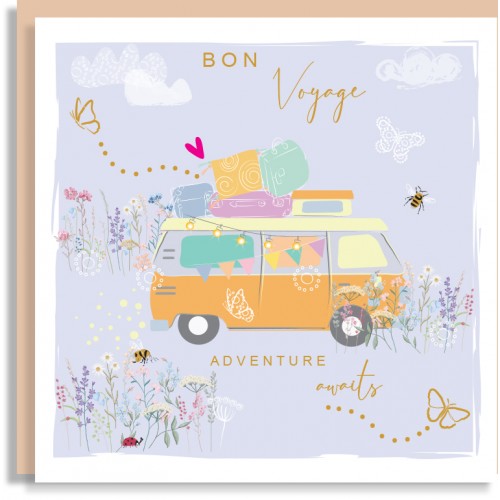 Bon Voyage Campervan Card