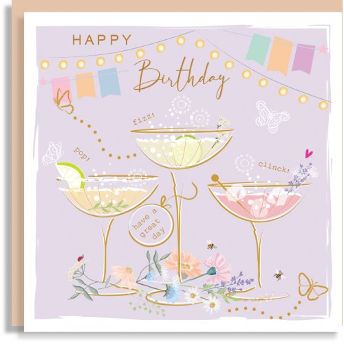 Drinks Birthday Card