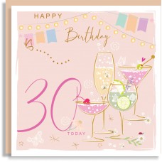 Birthday 30 Greeting Card