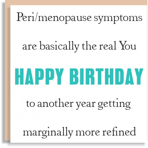 Happy Birthday The Real You Card