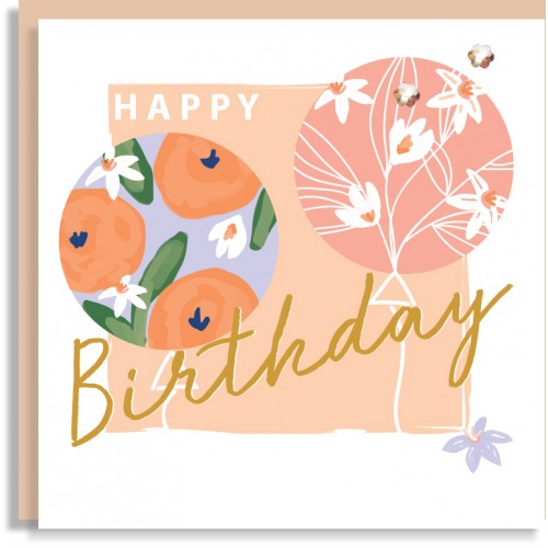 Balloons Birthday Card