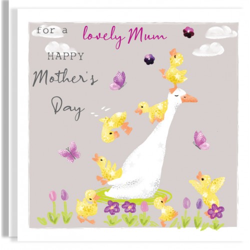 Ducklings Mother's Day Card