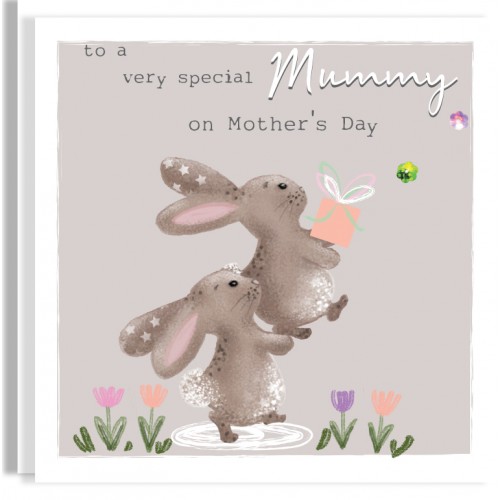 Bunnies Mother's Day Card